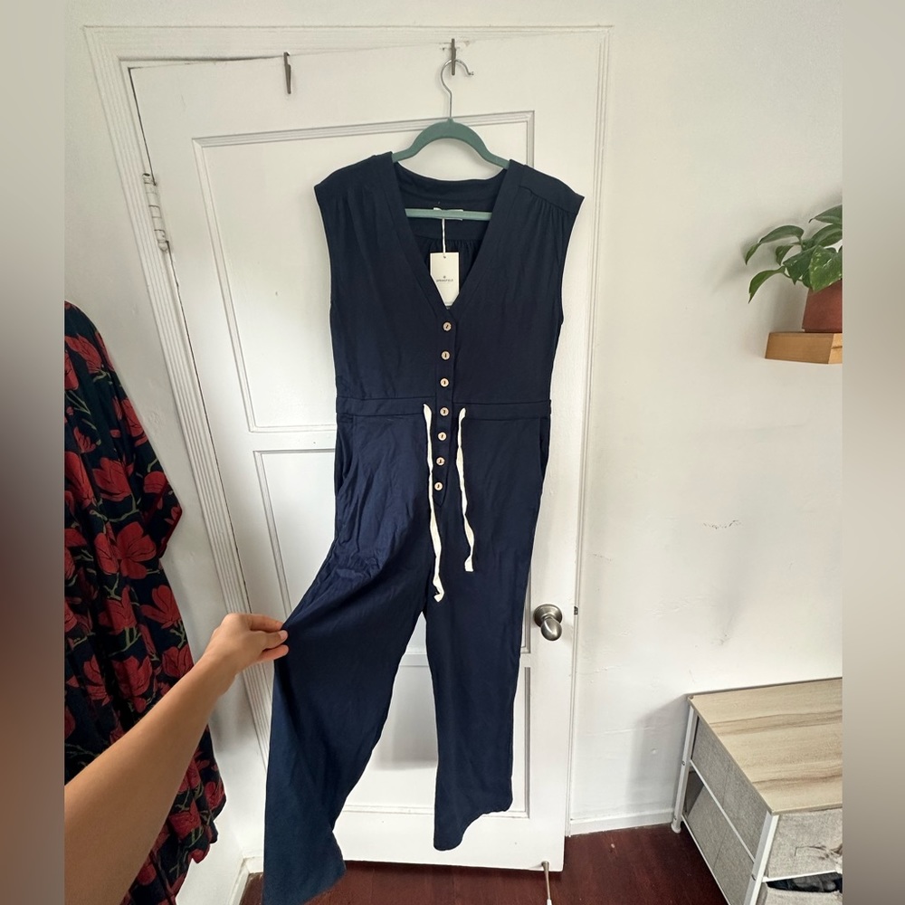 Blue romper